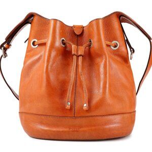 Old Trend Lily Leather Bucket Bag Purse